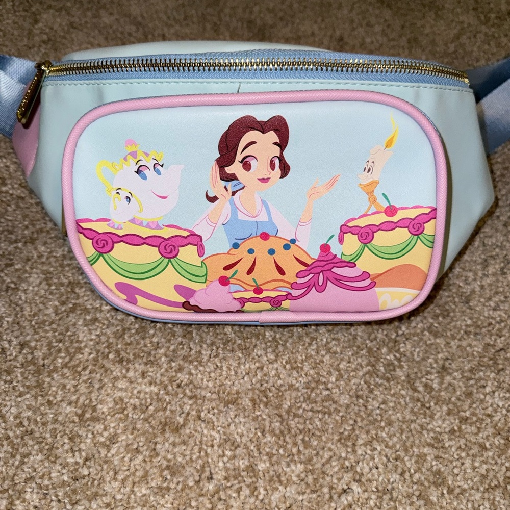 Loungefly Disney Princess Belle Pastel belt Bag